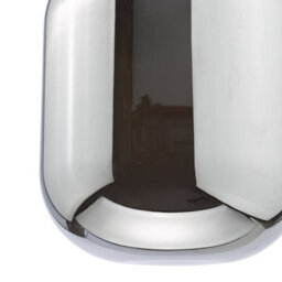 DAR Jurek Pendant Satin Black And Smoked Glass Led - thumbnail 3