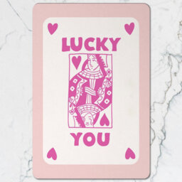 Benjamin Tate Design Placemat And Coaster Set Of 12 With Designer Artwork Pink Card Print Wood Base Limited Edition - thumbnail 2