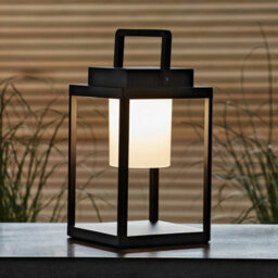 Luminosa Lighting Luminosa Voyage Integrated Led Table Lamp Matt Black, White, Ip44 - thumbnail 4