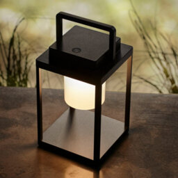 Luminosa Lighting Luminosa Voyage Integrated Led Table Lamp Matt Black, White, Ip44 - thumbnail 5