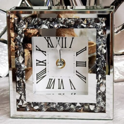 DEENZ Karina Bailey Loose Diamante Mantle Clock