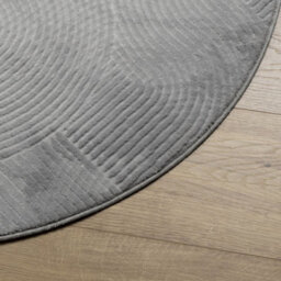 Berkfield Rug Iza Short Pile Scandinavian Look Grey Size  100 Cm - thumbnail 4