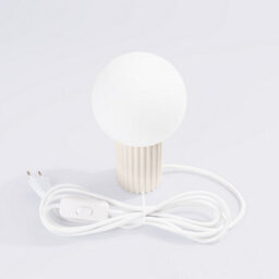 Luminosa Lighting Luminosa Halo Globe Table Lamp Beige 1X G9 - thumbnail 4