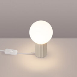 Luminosa Lighting Luminosa Halo Globe Table Lamp Beige 1X G9 - thumbnail 2