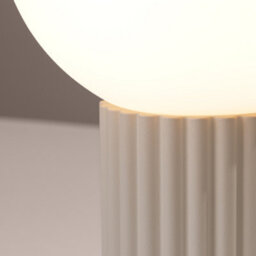 Luminosa Lighting Luminosa Halo Globe Table Lamp Beige 1X G9 - thumbnail 5