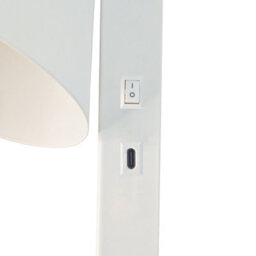 Nordlux Wilmer Metal Wall Light  White,plug In Or Mains - thumbnail 4