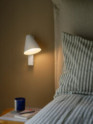 Nordlux Wilmer Metal Wall Light  White,plug In Or Mains - thumbnail 5