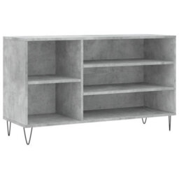 Walplus Shoe Cabinet Concrete Grey 102X36X60 Cm Engineered Wood - thumbnail 2