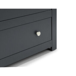 Oakham Premium Hawthorne 4 Drawer Chest - Anthracite - thumbnail 4