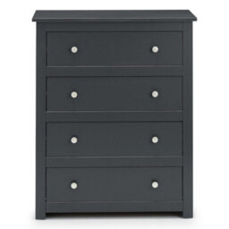 Oakham Premium Hawthorne 4 Drawer Chest - Anthracite - thumbnail 8