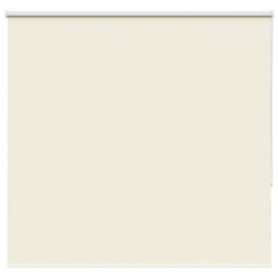 Berkfield Roller Blind Blackout Off White 165X130 Cm Fabric Width 161.6 Cm Polyester - thumbnail 2