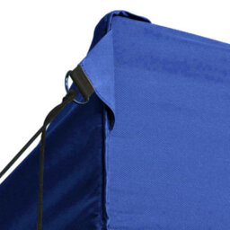 Berkfield Professional Folding Party Tent With 3 Sidewalls 3X4 M Steel Blue - thumbnail 3