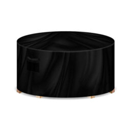 Gracious Gardens Round 190X80Cm Outdoor Patio Waterproof Garden Furniture Cover, Weatherproof Table & Chair Set Protector - thumbnail 1