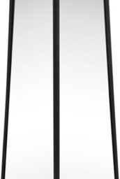Mirroroutlet The Obelisk Black Metal Edged Mirrored Ornament 120Cm X 25Cm X 25Cm - thumbnail 5