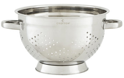Orsina Farmhouse Mirror Finish Stainless Steel Colander