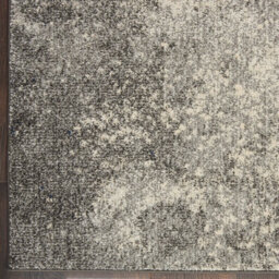 Charcoal Ivory Luxurious Modern Abstract Rug Easy To Clean Dining Room-201Cm X 290Cm - thumbnail 4