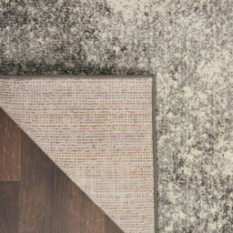 Charcoal Ivory Luxurious Modern Abstract Rug Easy To Clean Dining Room-201Cm X 290Cm - thumbnail 6
