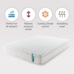 Summerby Sleep No. 5 Pocket Spring And Memory Foam 'climate Control' Mattress, Small Double 122 X 190Cm - thumbnail 3
