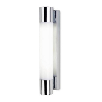 Luminosa Lighting Luminosa Leds C4 Dresde 1 Light Bathroom Small Wall Light Chrome Ip44