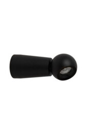 Lucide Ipsos Wall Light Bathroom - Led 2700K Ip54 - Black - thumbnail 2