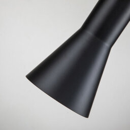 Luminosa Lighting Luminosa Etoile Dome Pendant Ceiling Light, Matte Black And Gold Leaf - thumbnail 5