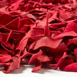 Homescapes Dallas Leather Shaggy Rug Red, 120 X 180 Cm - thumbnail 4