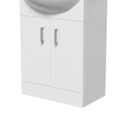 Nes Home 550mm Floor Standing Vanity Unit Cabinet (Excluding Basin) - thumbnail 1