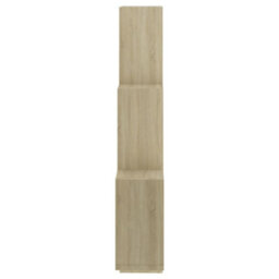 Berkfield Wall Cube Shelf Sonoma Oak 78X15X93 Cm Engineered Wood - thumbnail 5
