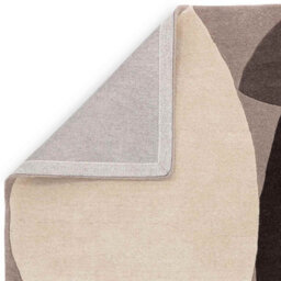 Grey Modern Handmade Geometric Wool Easy To Clean Rug For Living Room & Bedroom-200Cm X 290Cm - thumbnail 4