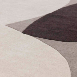 Grey Modern Handmade Geometric Wool Easy To Clean Rug For Living Room & Bedroom-200Cm X 290Cm - thumbnail 2