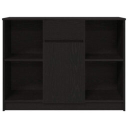 Walplus Sideboard With Drawer Black Oak 101X35X76 Cm Engineered Wood - thumbnail 6