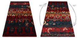 RugsX Wool Carpet Omega Tapas Ethnic, Navy Blue  235X350 Cm - thumbnail 2
