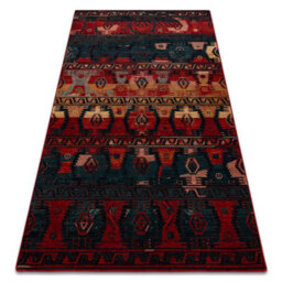 RugsX Wool Carpet Omega Tapas Ethnic, Navy Blue  235X350 Cm - thumbnail 4