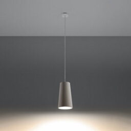 Luminosa Lighting Luminosa Gulcan Dome Ceramic Pendant Light White E27 - thumbnail 2