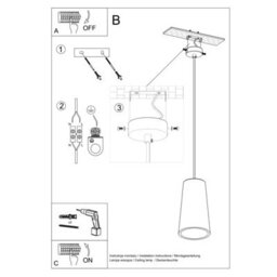 Luminosa Lighting Luminosa Gulcan Dome Ceramic Pendant Light White E27 - thumbnail 5