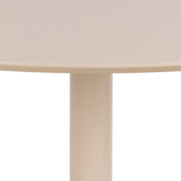Furniture To Go Ibiza Round Dining Table With Beige Top And Matt Beige Base 110X74Cm - thumbnail 8