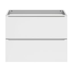 GoodHome Imandra Slimline Gloss White Wall-Mounted Bathroom Cabinet (H) 600mm (W) 800mm - thumbnail 2