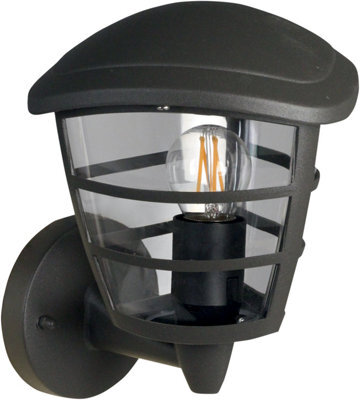 Netagon Garden Outdoor Porch 230V Brussels Wall Light In Anthracite Grey - image 1