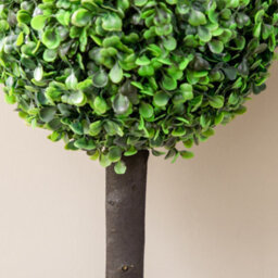 Homcom Set Of 2 Potted Artificial Plants Boxwood Ball Trees Indoor Outdoor, 60Cm - thumbnail 9