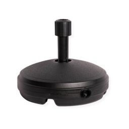 Samuel Alexander 7Kg Or 7 Litre Capacity Water Filled Garden Parasol Umbrella Base In Black - thumbnail 7