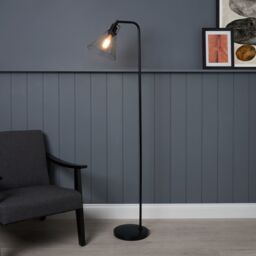 Inlight Dafyd Matt Black Led Floor Lamp - thumbnail 7