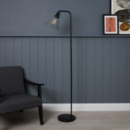 Inlight Dafyd Matt Black Led Floor Lamp - thumbnail 8