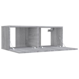 Berkfield Tv Cabinet Grey Sonoma 80X30X30 Cm Engineered Wood - thumbnail 7
