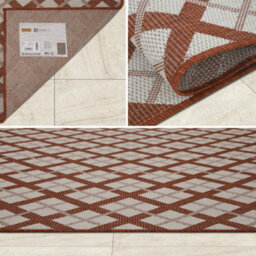 Homeart Outdoor Rugs Easy Cleaning Area Rugs For Balcony,garden,picnic,uv Weather Resistant Terra Cream, 120 X 170 Cm - thumbnail 4