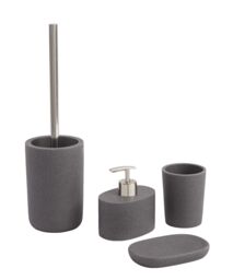 GoodHome Jubba Stone Effect Polyresin Soap Dish - thumbnail 2