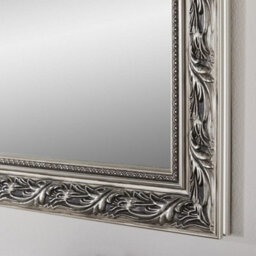 The Online Mirror Shop Wall Mirror Harlington Antique Rectangular Shape With Silver Frame - H 120Cm X W 95Cm For Hanging In Living Room Or Bedroom - thumbnail 3