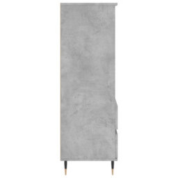 Berkfield Highboard Concrete Grey 40X36X110 Cm Engineered Wood - thumbnail 7