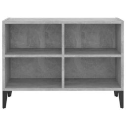 Berkfield Industrial Tv Cabinet With Metal Legs Concrete Grey 69.5X30X50 Cm - thumbnail 4