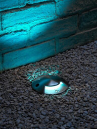 Auraglow Deep Recessed Ip67 Outdoor Deck Light - Anti-Dazzle - Colour Changing With 8 Zone Remote - 6 Pack - thumbnail 2