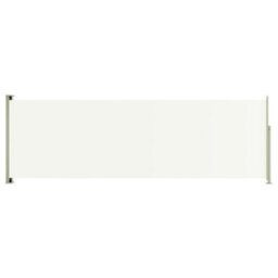 Berkfield Patio Retractable Side Awning 200X600 Cm Cream - thumbnail 2